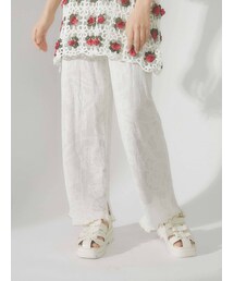 merry jenny | シアーニットラメメロウパンツ(その他パンツ)