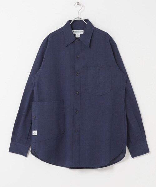 URBAN RESEARCH DOORS(アーバンリサーチドアーズ)の「SASSAFRAS DIGGIN SHIRTS(シャツ/ブラウス・メンズ・INDIGO・S/M/L)」の3枚目の写真