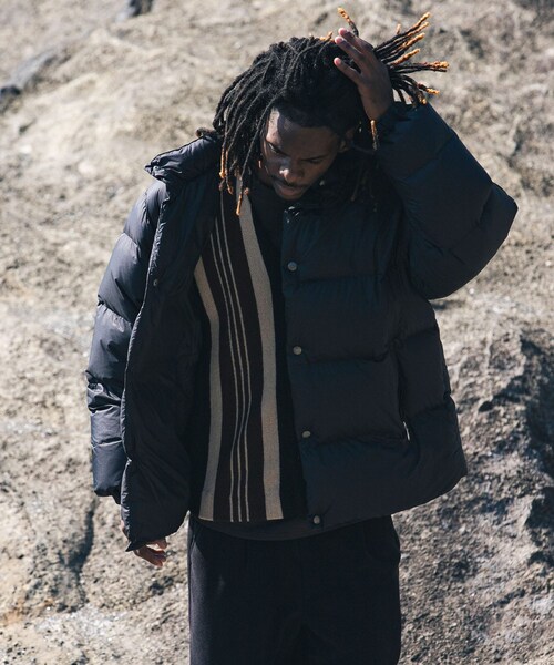 URBAN RESEARCH（アーバンリサーチ）の「KAJIF LIGHT DOWN JACKET（その他アウター・メンズ・BLACK/D.GREEN/ORANGE・M/L）」の7枚目の写真