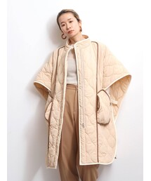 Ungrid | キルティングリバーシブルポンチョ(ポンチョ)