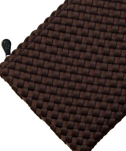 ADAM ET ROPE'(アダムエロペ)の「【NAGHEDI(ナゲディ)】ST BARTHS medium TOTE(core)(トートバッグ・レディース・ダークブラウン/ライトグレー/キャメル・F)」の16枚目の写真