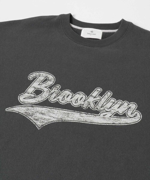 URBAN RESEARCH Sonny Label（アーバンリサーチサニーレーベル）の「裏起毛プリントスウェットプルオーバー（スウェット・メンズ・オフ/チャコール/ブラウン・M/L）」の22枚目の写真