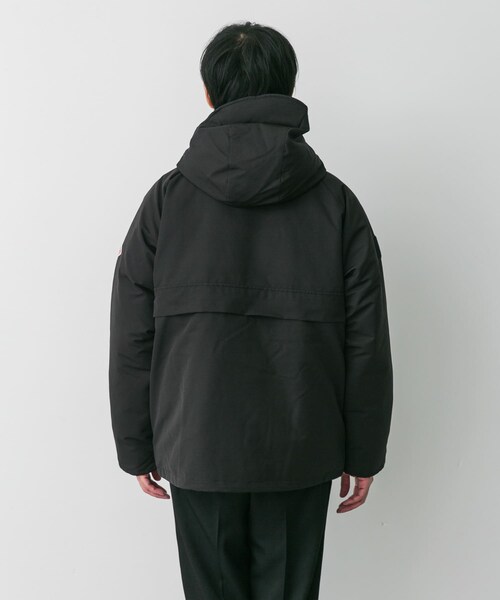 URBAN RESEARCH DOORS（アーバンリサーチドアーズ）の「DANTON　ARMY HOODED JACKET（その他アウター・メンズ・BLACK/LT.BEIGE/NAVY/IVORY/OLIVE/DK.BROWN・S/M/L/XL）」の14枚目の写真