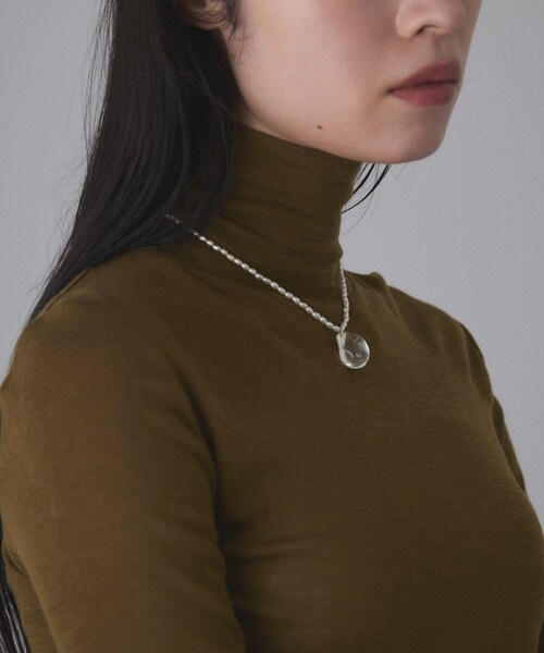 ADAM ET ROPE'(アダムエロペ)の「【J'aDoRe限定】【Rieuk(リューク)】Pearl with Stone Baroque Necklace(ネックレス・レディース・ブラック/その他・F)」の19枚目の写真