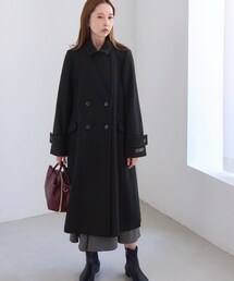 ROPE' PICNIC | JAPAN FABRIC ダブルチェスターロング丈ウールコート(チェスターコート)