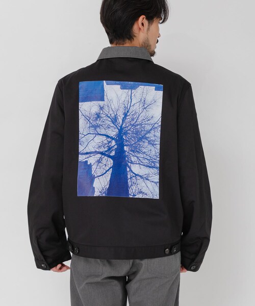 URBAN RESEARCH(アーバンリサーチ)の「Dickies × semoh for URBAN RESEARCH EISENHOWER JACKET(ブルゾン・メンズ・BLACK/GREY・1/2/3)」の14枚目の写真