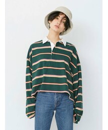 Ungrid | ラガーデザインロングスリーブTee(Tシャツ/カットソー)