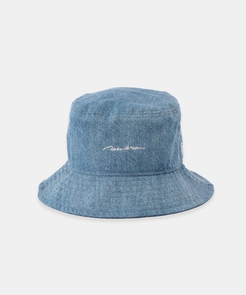 ROPE' PICNIC（ロペピクニック）の「【KIDS/キッズ】【NEW ERA(R)/ニューエラ別注】BUCKET HAT/リンクコーデ（ハット・キッズ・ブラック/ブルー系・F）」の10枚目の写真