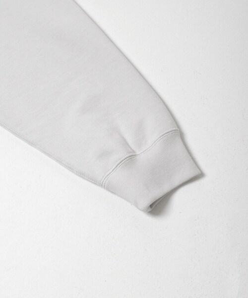 URBAN RESEARCH DOORS（アーバンリサーチドアーズ）の「STILL BY HAND　PIMA COTTON SWEATSHIRTS（スウェット・メンズ・ASH WHITE/K.BEIGE/INK BLACK・46/48）」の6枚目の写真