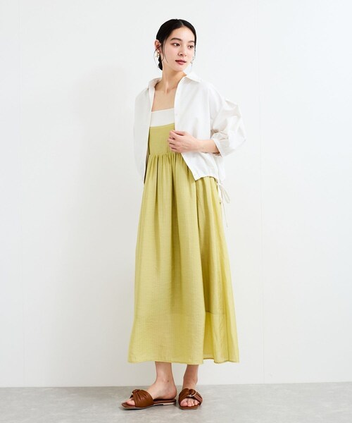 VIS（ビス）の「フラットスライドサンダル（サンダル・レディース・ブラック/キャメル・L/M/S）」の8枚目の写真