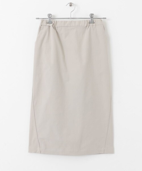 EKAL（エカル）の「『吸水速乾/UVカット』coolmaxカーブラインストレートスカート（スカート・レディース・チャコール/アイボリー・one）」の12枚目の写真