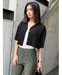 EMODA | オーバーショートシャツ(シャツ/ブラウス)
