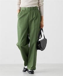 Le temps riche | ツータックワイドトラウザース＜Letempsriche＞(チノパンツ)