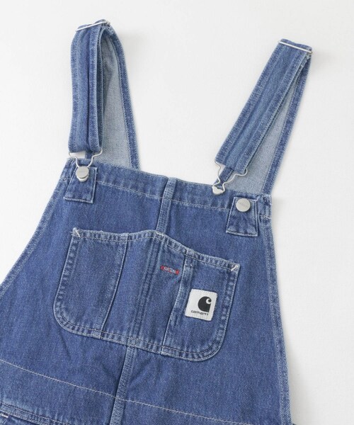 URBAN RESEARCH Sonny Label（アーバンリサーチサニーレーベル）の「carhartt　W BIB OVERALL STRAIGHT（サロペット/オーバーオール・レディース・Blue・S/M）」の11枚目の写真