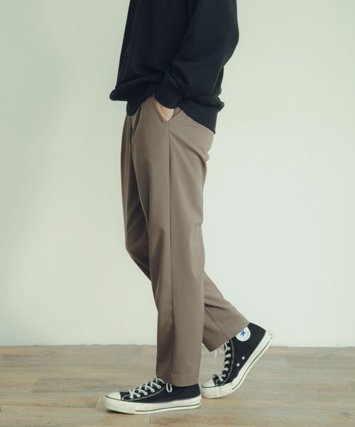 ITEMS URBANRESEARCH（アイテムズ アーバンリサーチ）の「吸湿発熱 TRストレッチ起毛パンツ（その他パンツ・メンズ・CHA/BLK/MOC/NVY・M/L）」の8枚目の写真