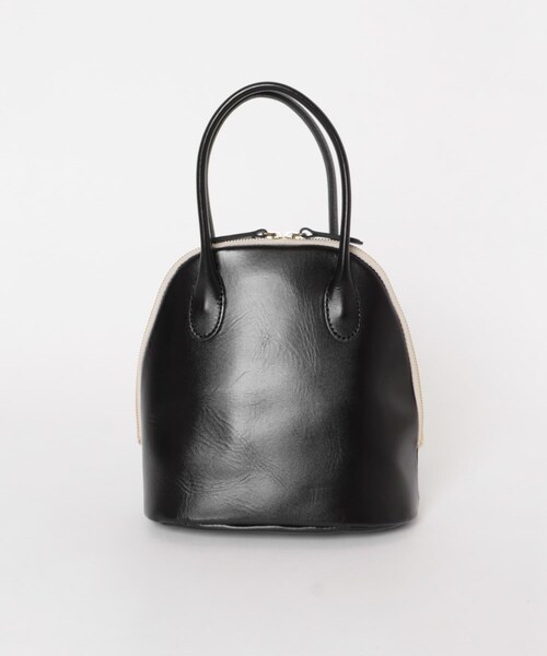 URBAN RESEARCH DOORS(アーバンリサーチドアーズ)の「TIDEWAY MOSS BOSTON S(ハンドバッグ・レディース・BLACK/WINE・Free)」の6枚目の写真