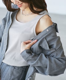 ROPE' PICNIC | ラメテレコタンクトップ(タンクトップ)