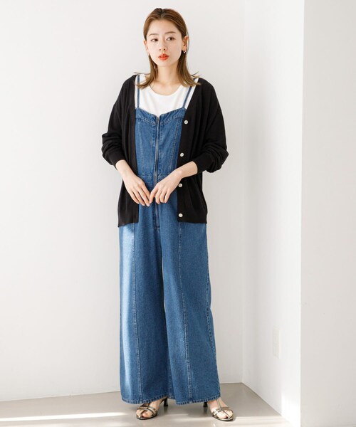 URBAN RESEARCH Sonny Label（アーバンリサーチサニーレーベル）の「『接触冷感/UVカット』クールミストカーディガン（カーディガン/ボレロ・レディース・L.グレー/オフ/ミント/ブラック・FREE）」の18枚目の写真