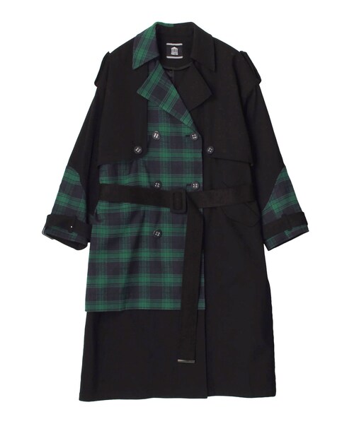 PAMEO POSE(パメオポーズ)の「Caos Coat(その他アウター・レディース・ブラック/ベージュ/カーキ・F)」の2枚目の写真