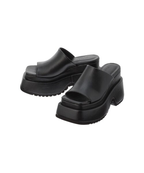 GYDA（ジェイダ）の「thick soledサンダル（サンダル・レディース・オフホワイト/ブラック・S/M/L）」の6枚目の写真