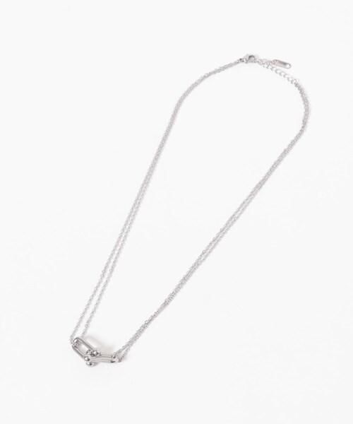 URBAN RESEARCH Sonny Label（アーバンリサーチサニーレーベル）の「ステンレスボーントップネックレス（ネックレス・レディース・シルバー/ゴールド・One）」の7枚目の写真
