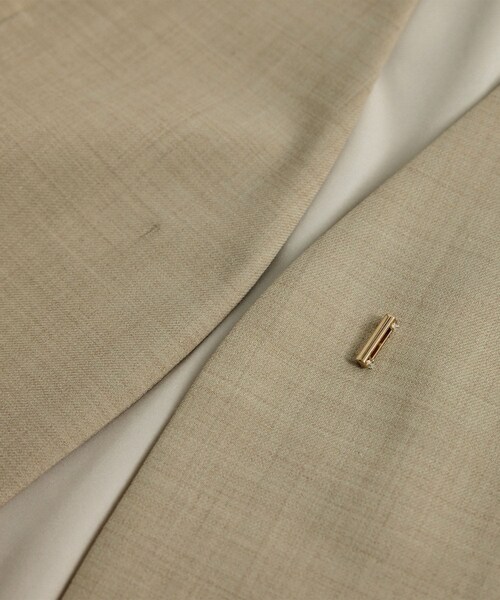 ROPE'（ロペ）の「【洗える】ウール混ツイル ジレベスト/セットアップ対応【WEB・一部店舗限定】（ベスト・レディース・ブラック/ベージュ・F）」の20枚目の写真