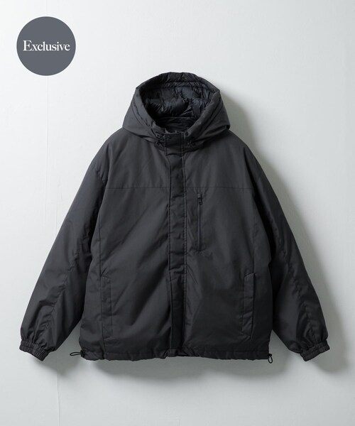 URBAN RESEARCH Sonny Label（アーバンリサーチサニーレーベル）の「『別注』TAION×Sonny Label　HOOD DOWN JACKET（その他アウター・メンズ・ブラック/チャコール/オリーブ・M/L/XL）」の4枚目の写真