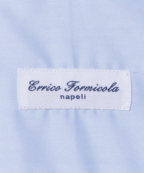 ADAM ET ROPE'(アダムエロペ)の「【Errico Formicola】SPORT SHIRT FRINGE(シャツ/ブラウス・メンズ・ホワイト/サックス・L/M)」の12枚目の写真