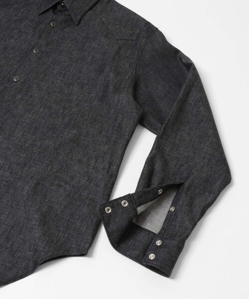 URBAN RESEARCH（アーバンリサーチ）の「『別注』semoh×URBAN RESEARCH　Eastern Western shirts（シャツ/ブラウス・メンズ・BLACK・2/3）」の15枚目の写真