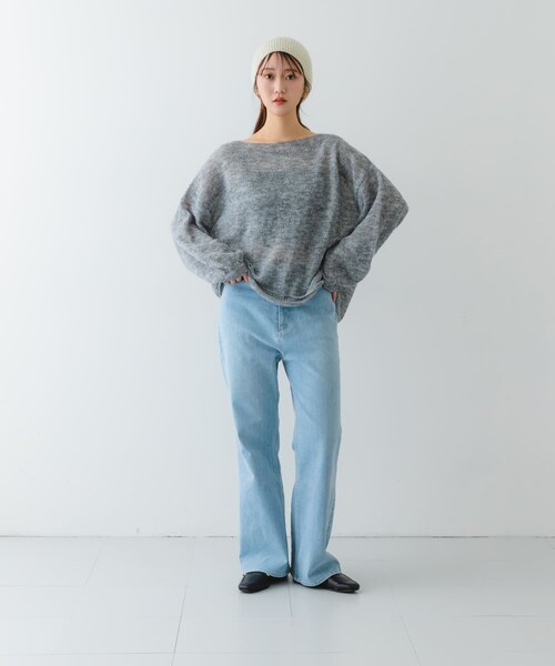 RODE SKO（ロデスコ）の「スパンコールニットワッチ（ニットキャップ/ビーニー・レディース・CHARCOAL/MILK/BLACK・one）」の8枚目の写真