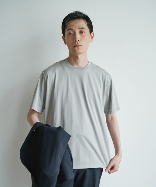 URBAN RESEARCH DOORS(アーバンリサーチドアーズ)の「LIFE STYLE TAILOR ファブリーズTシャツ(その他トップス・メンズ・WHITE/ICE GRAY/GRAY BLUE・M/L/XL)」の16枚目の写真
