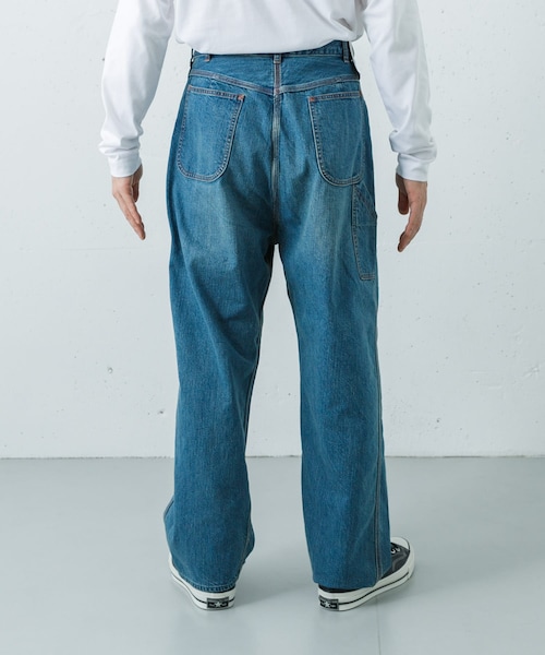 URBAN RESEARCH(アーバンリサーチ)の「CIOTA DENIM PAINTER PANTS(デニムパンツ・メンズ・M BLUE・4/5/6)」の3枚目の写真