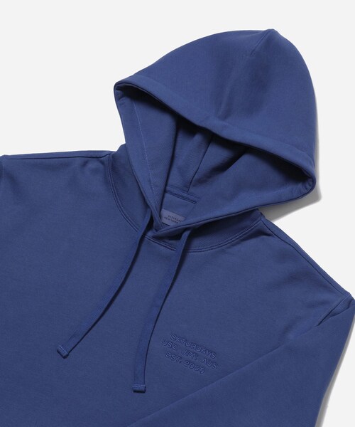 Saturdays NYC(サタデーズ ニューヨークシティ )の「DITCH INTERNATIONAL HOODIE(パーカー・レディース・キャメル/ブルー・L/M/S/XL/XS)」の20枚目の写真