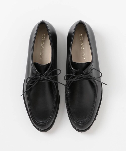 RODE SKO（ロデスコ）の「『MADE IN JAPAN』3センチレースアップシューズ（その他シューズ・レディース・BLACK・36/37/38）」の11枚目の写真