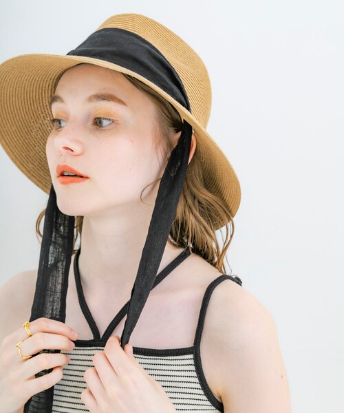 SMELLY（スメリー）の「ペーパーブレードソフトハット（ハット・レディース・BEG/IVO・-）」の13枚目の写真