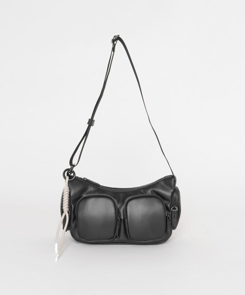 THE GOODLAND MARKET（ザグッドランドマーケット）の「F/CE.　TECH LEATHER TACTICAL SHOULDER（ショルダーバッグ・レディース・BROWN/BLACK・Free）」の6枚目の写真