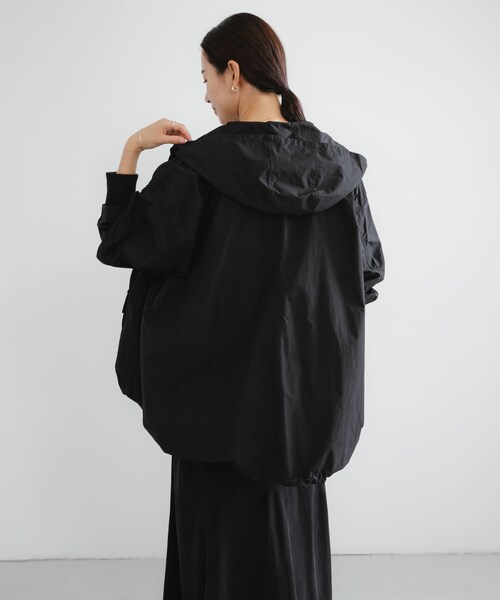 URBAN RESEARCH（アーバンリサーチ）の「コットンナイロンマウンテンパーカー（マウンテンパーカー・レディース・BLACK/CHARCOAL/BEIGE・FREE）」の8枚目の写真