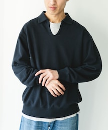 URBAN RESEARCH DOORS | TOMPKINS裏毛 スキッパースウェット(スウェット)