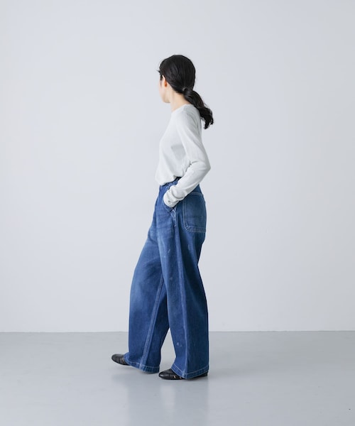 かぐれ（カグレ）の「ordinary fits BELL PANTS（デニムパンツ）」 - WEAR