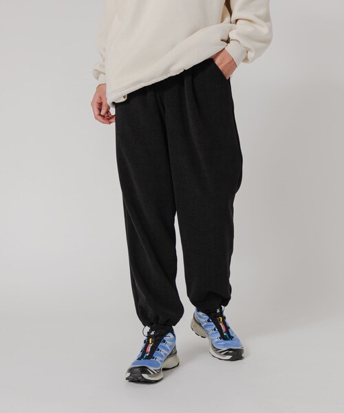 URBAN RESEARCH(アーバンリサーチ)の「『別注』THOUSAND MILE×URBAN RESEARCH ニットフリースパンツ(その他パンツ・メンズ・BLACK/CHARCOAL/NAVY/OFF・M/L)」の18枚目の写真