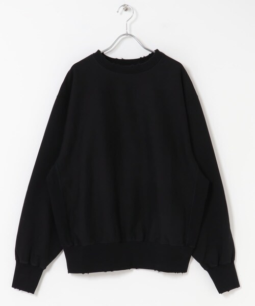 THE GOODLAND MARKET（ザグッドランドマーケット）の「KEIMEN　Work sweat（スウェット・メンズ・White/Black/Brown・M/L）」の8枚目の写真