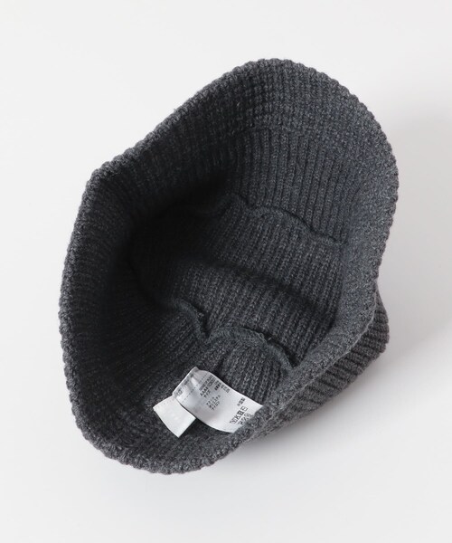 SENSE OF PLACE by URBAN RESEARCH（センスオブプレイスバイアーバンリサーチ）の「ニットバケットハット（ハット・メンズ・BLACK/GRAY/KHAKI・one）」の10枚目の写真