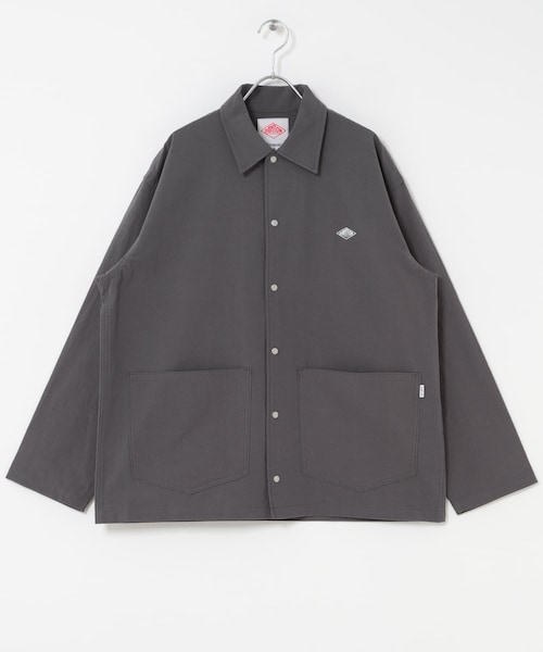 URBAN RESEARCH DOORS(アーバンリサーチドアーズ)の「DANTON COVERALL SHIRTS(シャツ/ブラウス・メンズ・LT.BEIGE/CHARCOAL/YELLOW/NAVY・38/40/42)」の1枚目の写真
