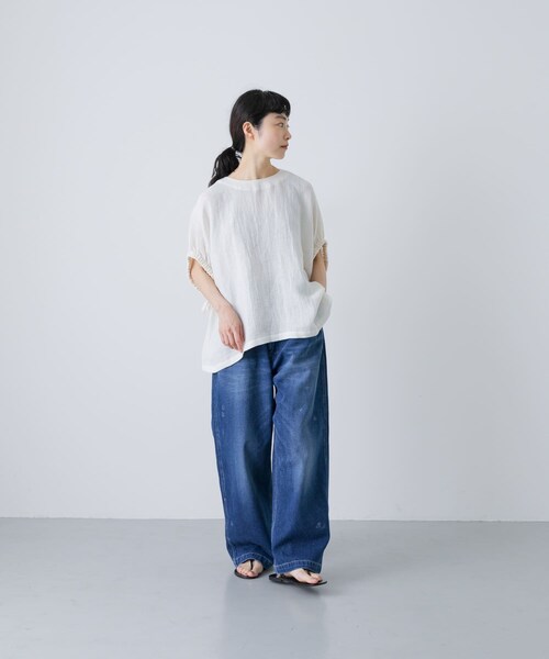 かぐれ（カグレ）の「ordinary fits　BELL PANTS（デニムパンツ・レディース・USED・28/30）」の7枚目の写真