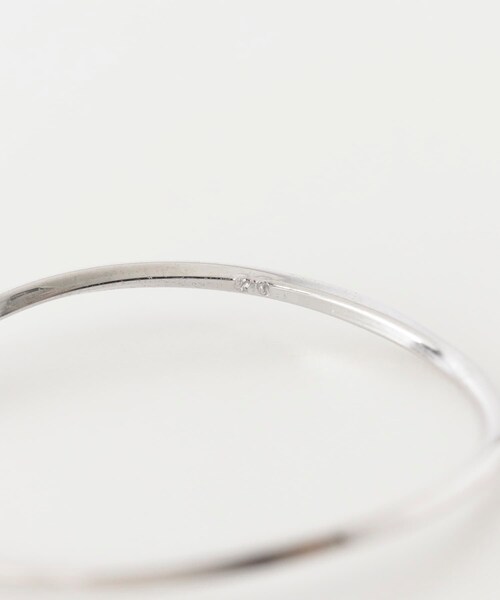 URBAN RESEARCH（アーバンリサーチ）の「ff by decor urban research　ヒネリカーブリング WG（リング・レディース・WhiteGold・1/3/5/7/9/11/13）」の8枚目の写真