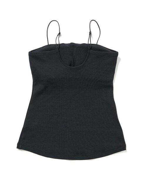 ADAM ET ROPE'（アダムエロペ）の「オーガニックベアキャミソール（キャミソール・レディース・ブラック/ホワイト・F）」の16枚目の写真