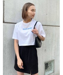 EMODA | コンパクトロゴショートTシャツ(Tシャツ/カットソー)
