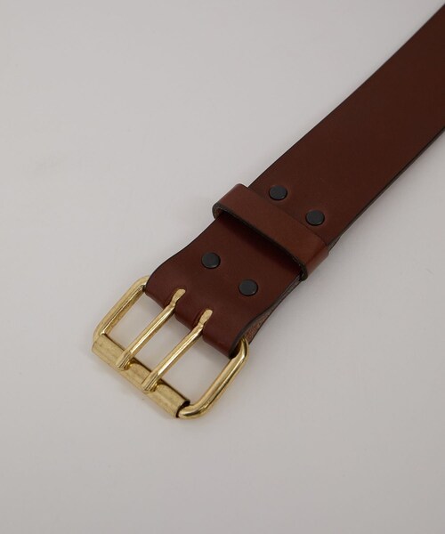 ADAM ET ROPE'（アダムエロペ）の「【TORY LEATHER（トリーレザー）】Wide Tongue Belt/ベルト（ベルト・レディース・ブラウン・F）」の7枚目の写真