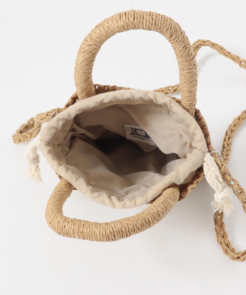 URBAN RESEARCH DOORS（アーバンリサーチドアーズ）の「ペーパーフラワーモチーフバッグ(KIDS)（その他・キッズ・NATURAL・One）」の7枚目の写真