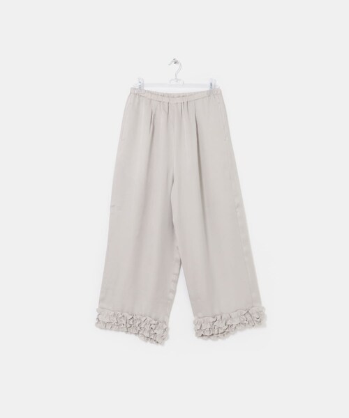 LAATO（ラート）の「frill frill pants（その他パンツ・レディース・インク/ミスト/チョコレート・Free）」の5枚目の写真